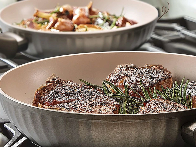 Quais são os processos antiaderentes para panelas antiaderentes?