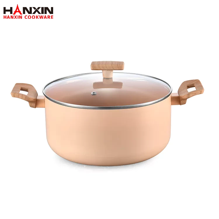 Forno holandês de cerâmica prensada em alumínio