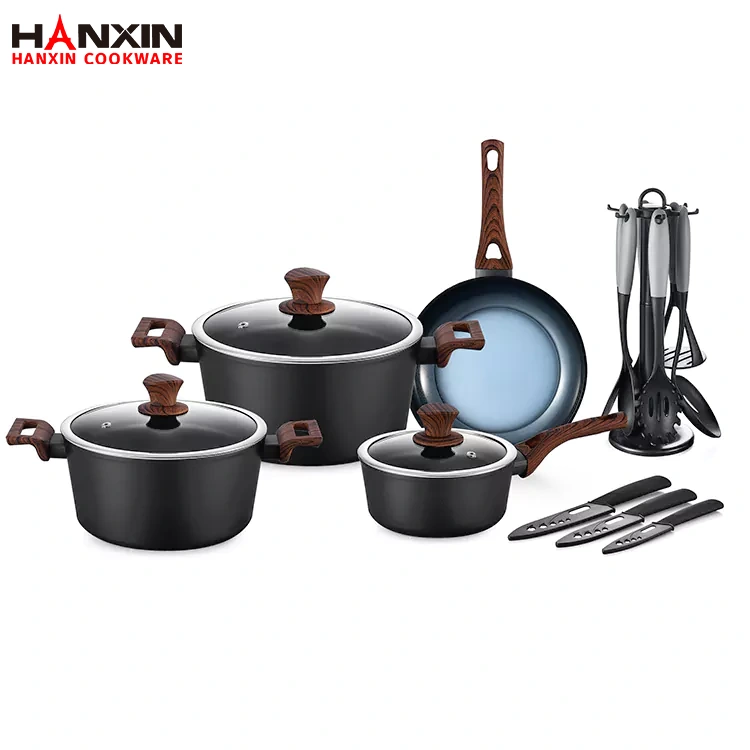 Aluminum Ceramic Cookware Set